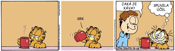 garfield a kafe