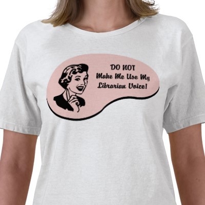 librarian_voice_tshirt-p235333
